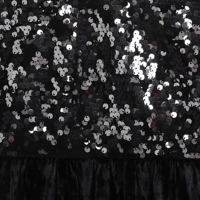 Velour Short Sleeve Dress image number 2